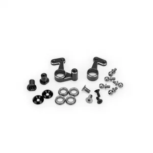 J Concepts RC10 | FT Gen2 Alloy Steering Bellcrank Set Black