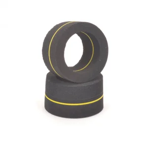 Oval 1:12 BRCA Rear Donuts - 35SH - Yellow