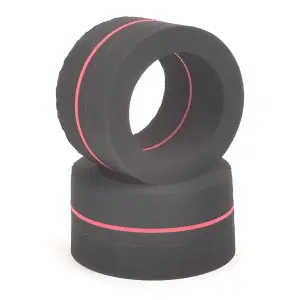 Oval 1:12 BRCA Rear Donuts - 37SH - Red