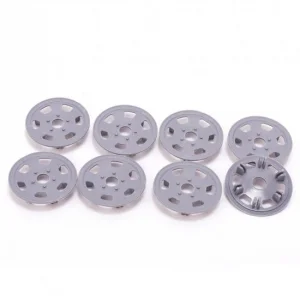 Oval/Mini Wheel Disk Protectors Grey - 4 (2)