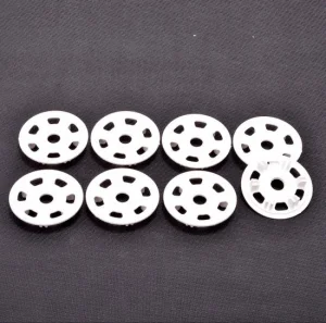 Oval/Mini Wheel Disk Protectors White - 4 (2)