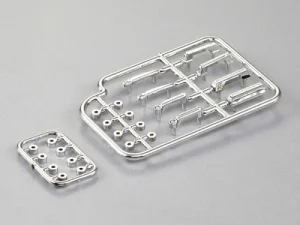 Killer Body RC Chrome Scale Door Handles