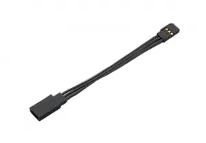 Extension Wire Black - High Current 80mm