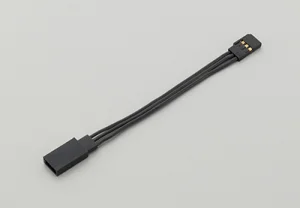 Extension Wire Black - High Current 80mm