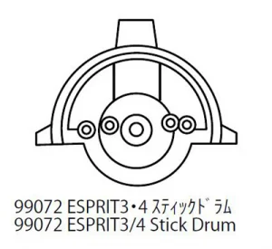 Esprit 3/4 Stick Drum