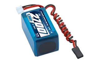 LRP LiPo 2700mAh 7.4V Receiver Pack - 2/3A Hump