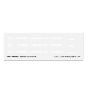 LRP iX8 V3 Case Protection Sticker Sheet