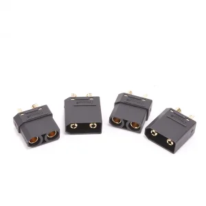XT90 Plug M/F Black - 2pcs ** CLEARANCE **