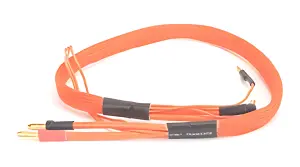 Charge Lead XH2S Balance Port - Orange - 600mm