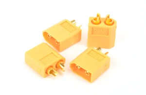 XT60 Male Only Plugs - 4pcs
