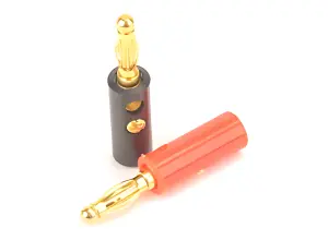 Banana Plugs 4mm - 2pcs