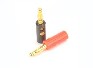 Banana Plugs 4mm - 2pcs
