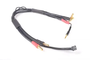 Monkey King 4mm to 4mm/5mm and 2mm 2S Balance Charge Lead (300mm)