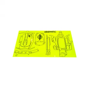 MR33 Sanwa MT-44 Skin - Neon Yellow