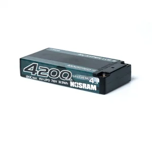 Nosram Graphene 4.1 4200mAh 2S HV Hyper LCG Mod Shorty LiPo