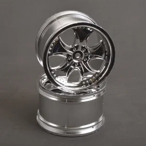 M/Truck Wheels - Chrome Cutter (2) ** CLEARANCE **