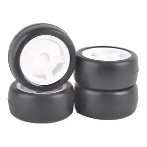 Rush Mini Tyres 28 Round Pre-Glued 4pcs