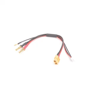Charging Lead - XT60 to 2S Batt - 4 + 5mm Plugs