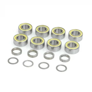 Wheel Bearings 8pcs 10x5x4+Shim Set