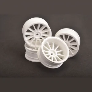 Wheel; 12 spoke 24mm - White (4)