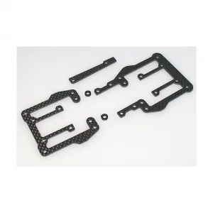 Carbon Fibre Teemu Riser Plates ; 2.0mm - Mi2