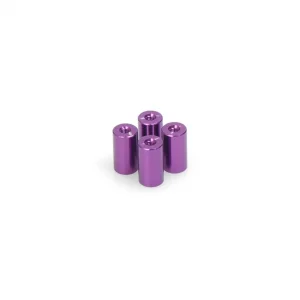 Purple Alloy Spacer - M3x14 (4)