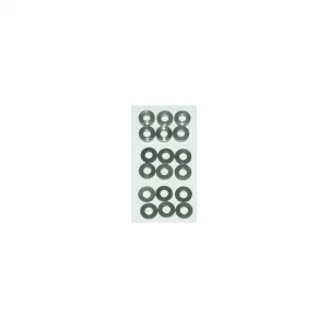 Alloy Spacers M3x7mm 0.5;1;2mm (pk18)