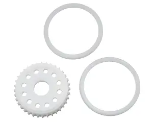 CNC Diff Pulley & Fences; 36T - Mi4