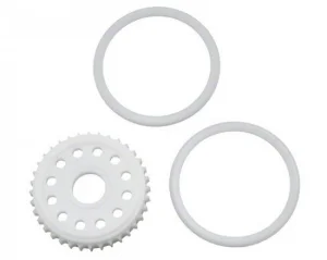 CNC Diff Pulley & Fences; 36T - Mi4