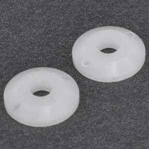 Small Bore Taper Piston 1.2mm - White - 1 Pair