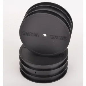 Schumacher Cat K1 4WD Buggy Front Wheels - Black (2)