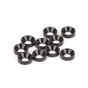 M3 Countersunk Washers - Black Alloy (10)