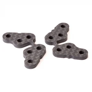 Carbon Fibre Optional Rear Hub Carrier Arm Set - Mi5 (2pr)