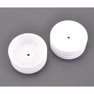 Schumacher Buggy 2WD Front Wheels - 12mm Hex - White