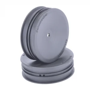 Schumacher Slim 2WD Front Hex Buggy Wheel - Black