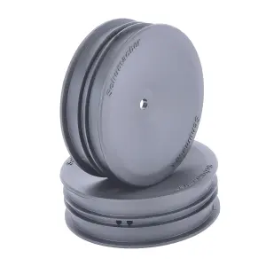 Schumacher Slim 2WD Front Hex Buggy Wheel - Black