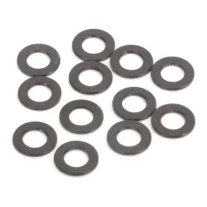 Black Alloy Washers 0.50mm (pk12)