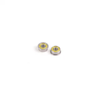 Ball Bearing-1:8x5/16 Flanged Yellow -(2)
