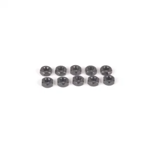 Speed Pack M3 Alloy Nuts - Black - (10)