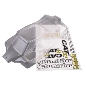 Bodyshell - Decals & Window Mask; Clear - CAT K1