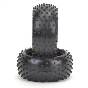 Schumacher Mini Spike 2 Rear Buggy Tyres - Green - 1 Pair
