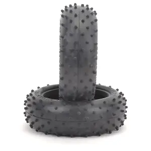 Schumacher Mini Spike 2 4WD Front Buggy Tyres - Blue - 1 Pair