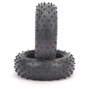 Schumacher Mini Spike 2 4WD Front Buggy Tyres - Blue - 1 Pair