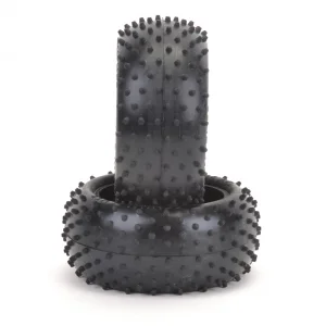 Schumacher Mini Spike 2 Rear Buggy Tyres - Blue - 1 Pair