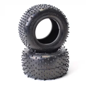 Schumacher Mini Spike 2.2 Truck Tyres - Yellow (2)