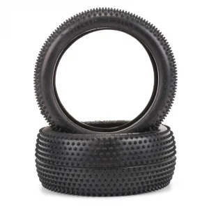 Schumacher Silver Mini Pin 1:8 Buggy Tyres - 1 Pair