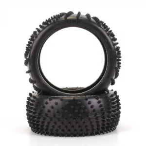 Schumacher Silver Spiral 1:8 Buggy Tyres - 1 Pair
