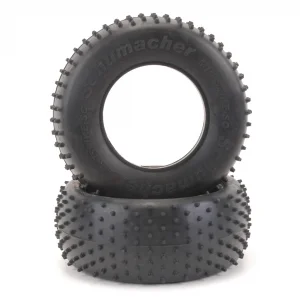 Schumacher Short Course Tyre - Mini Spike - Blue