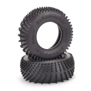 Schumacher Silver Spiral - Fits 1:10 Short Course - 1 Pair