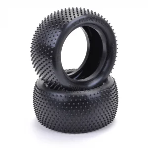 Schumacher Mini Pin 2 1:10 Buggy Rear Tyres - Blue